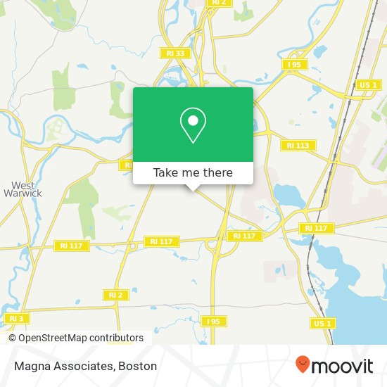 Mapa de Magna Associates