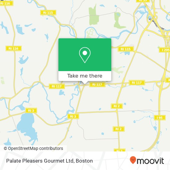Palate Pleasers Gourmet Ltd map