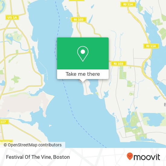 Festival Of The Vine map