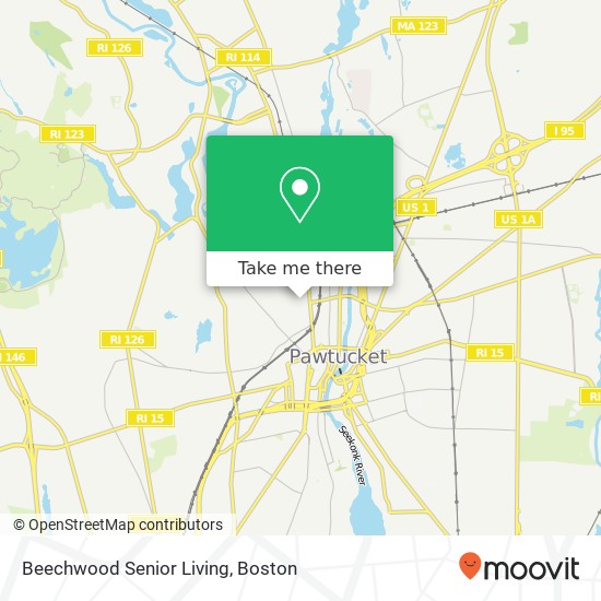 Beechwood Senior Living map