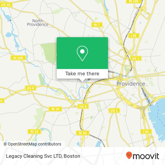 Mapa de Legacy Cleaning Svc LTD