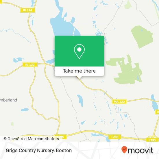 Mapa de Grigs Country Nursery