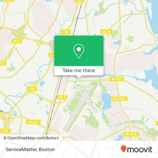 ServiceMaster map