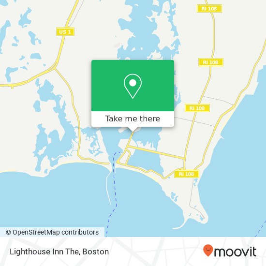 Lighthouse Inn The map