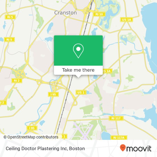 Ceiling Doctor Plastering Inc map