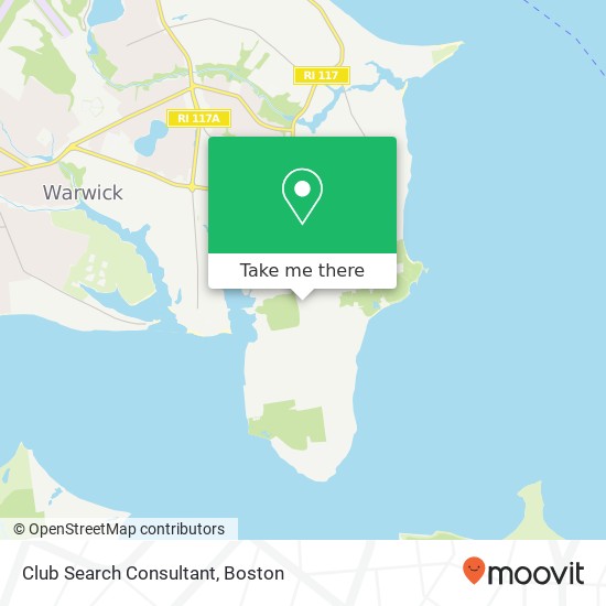 Club Search Consultant map