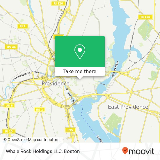 Mapa de Whale Rock Holdings LLC
