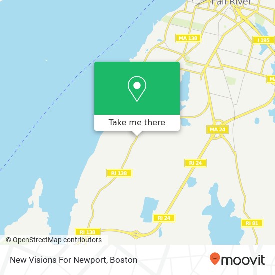 Mapa de New Visions For Newport