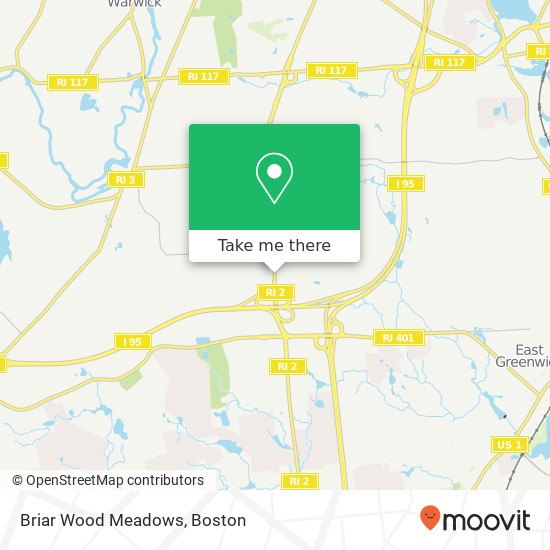 Mapa de Briar Wood Meadows