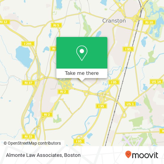 Almonte Law Associates map