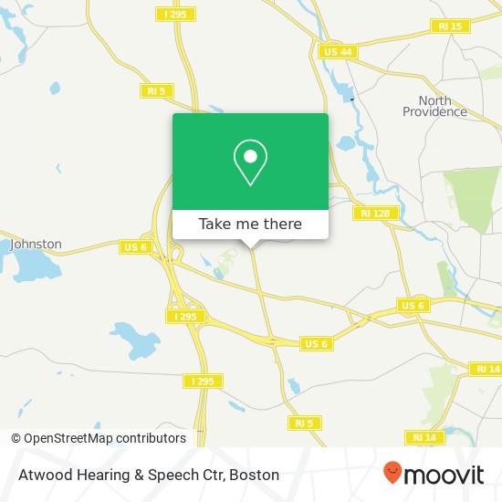 Mapa de Atwood Hearing & Speech Ctr