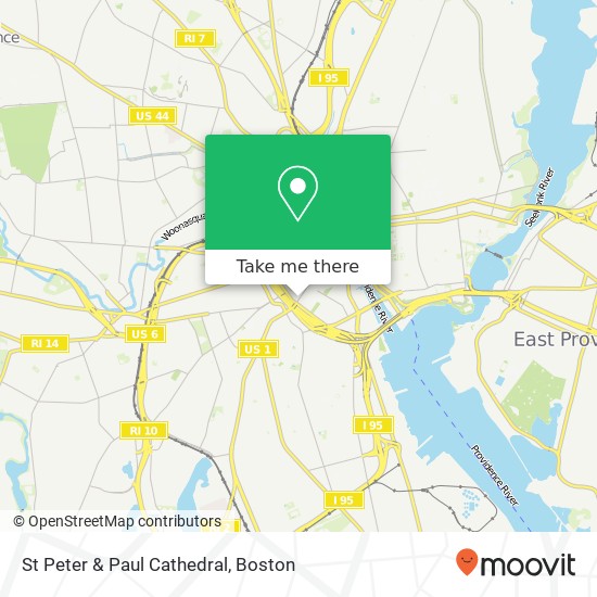 Mapa de St Peter & Paul Cathedral