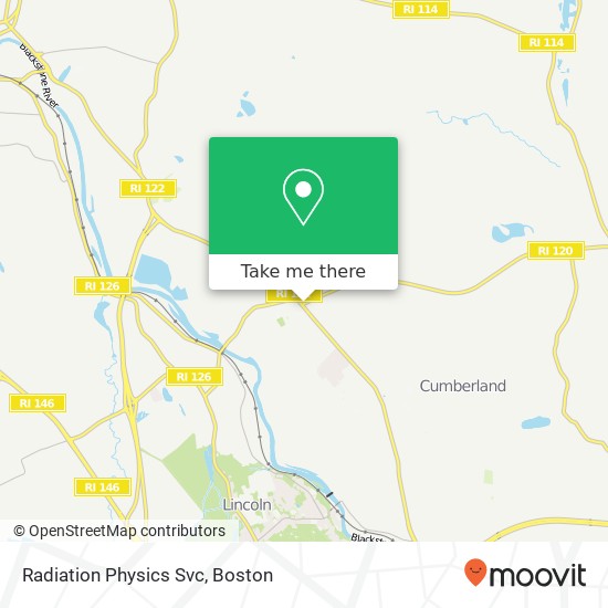 Radiation Physics Svc map