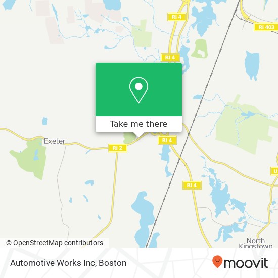 Mapa de Automotive Works Inc