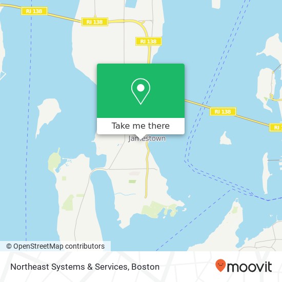 Northeast Systems & Services map