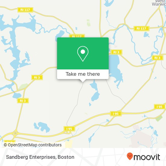 Sandberg Enterprises map