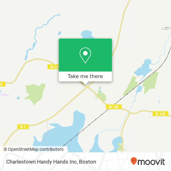 Mapa de Charlestown Handy Hands Inc