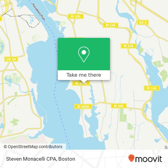 Steven Monacelli CPA map