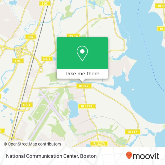 National Communication Center map