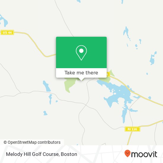 Mapa de Melody Hill Golf Course