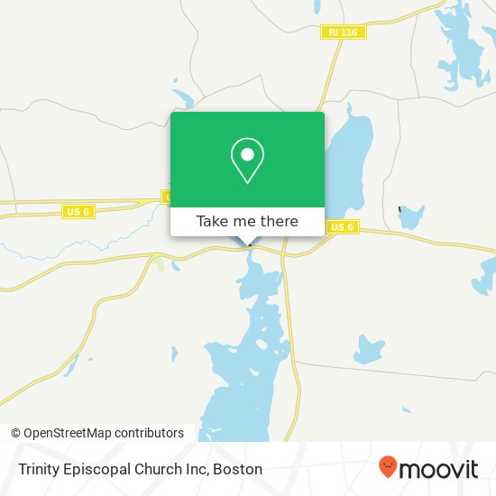 Trinity Episcopal Church Inc map