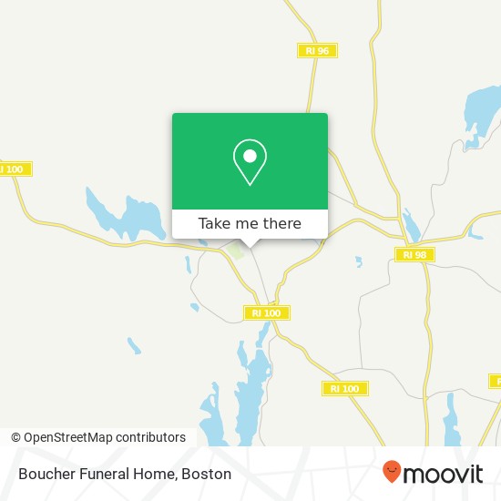 Mapa de Boucher Funeral Home