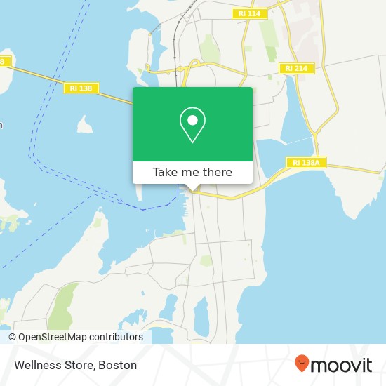 Wellness Store map