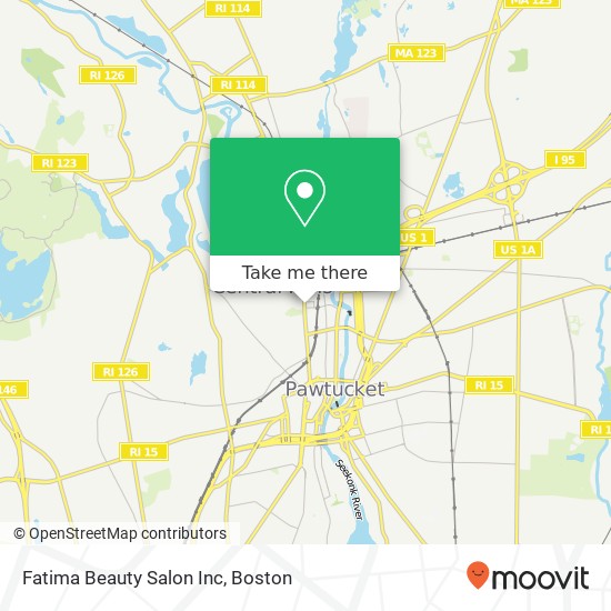 Fatima Beauty Salon Inc map