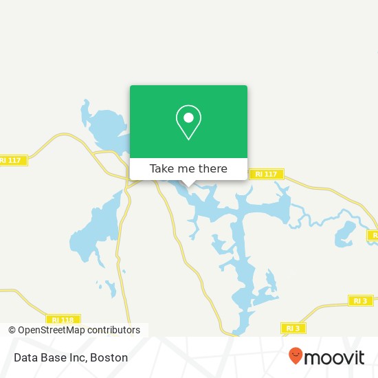 Data Base Inc map