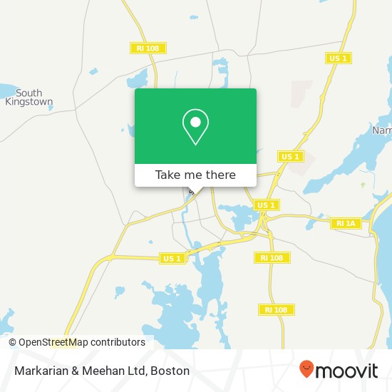 Markarian & Meehan Ltd map