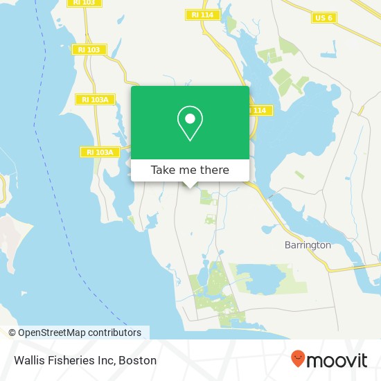 Mapa de Wallis Fisheries Inc
