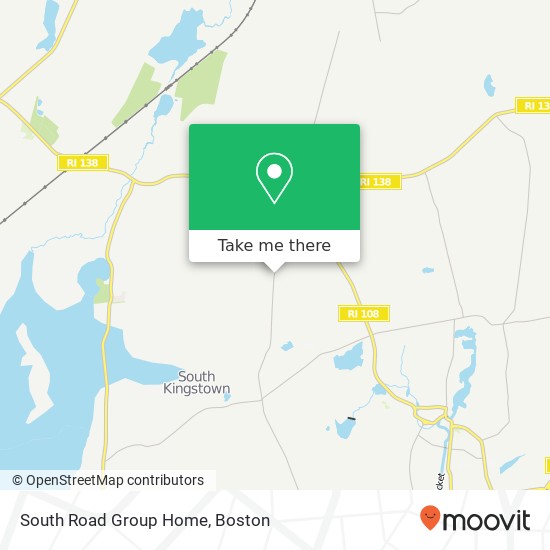 South Road Group Home map