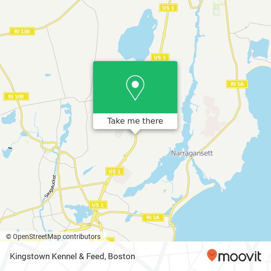 Kingstown Kennel & Feed map