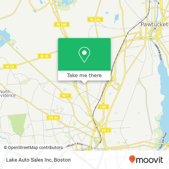 Lake Auto Sales Inc map