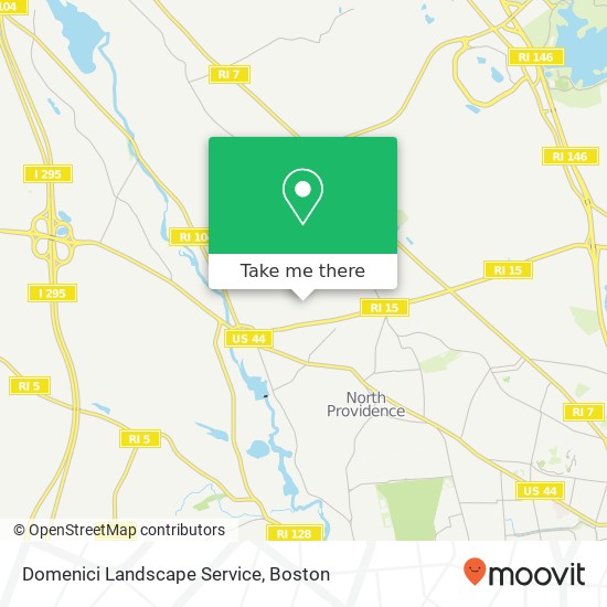 Mapa de Domenici Landscape Service