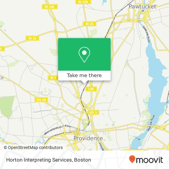 Horton Interpreting Services map