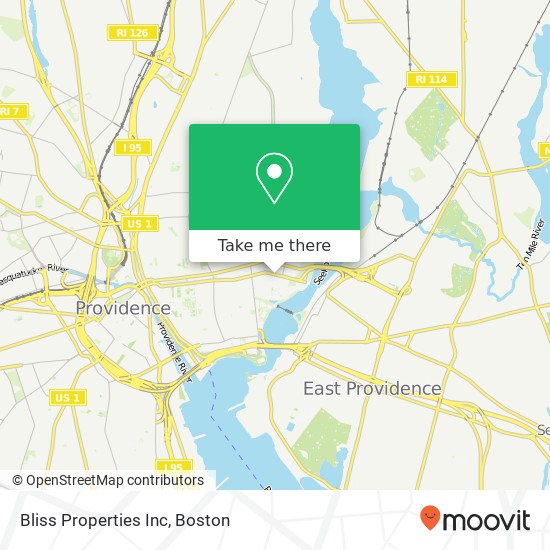 Mapa de Bliss Properties Inc