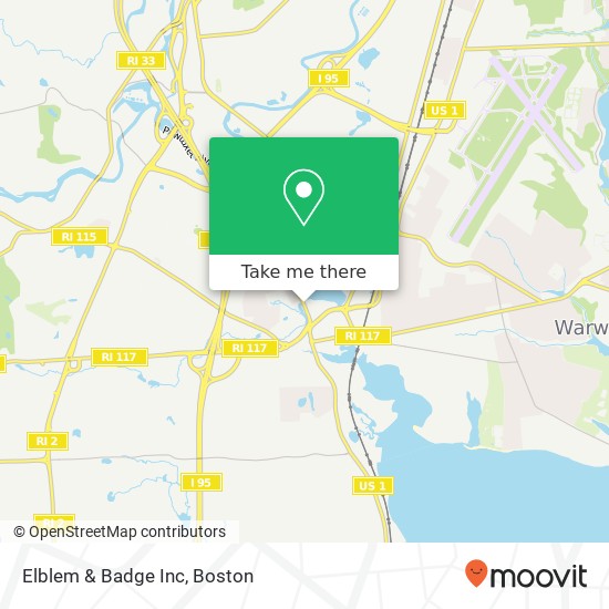 Elblem & Badge Inc map