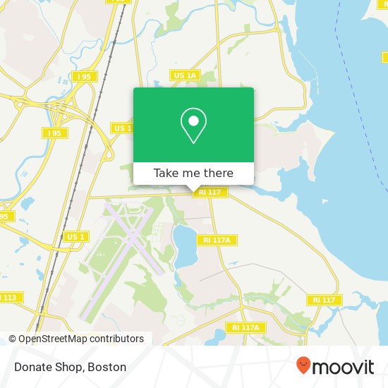 Donate Shop map