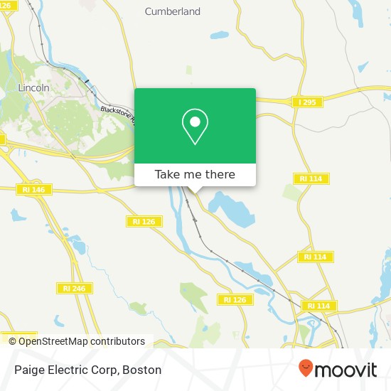 Paige Electric Corp map