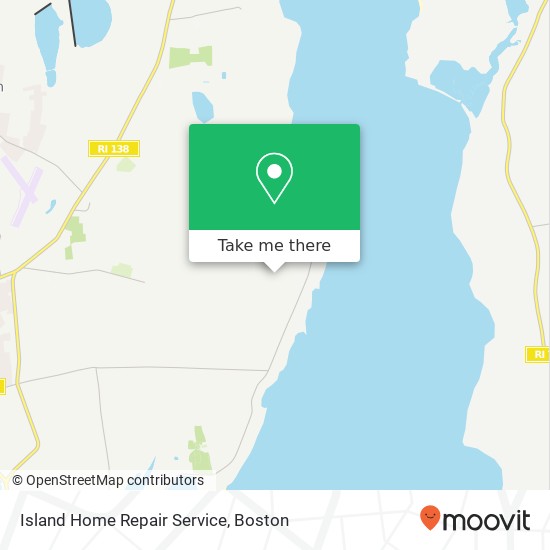 Island Home Repair Service map