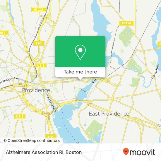 Alzheimers Association RI map