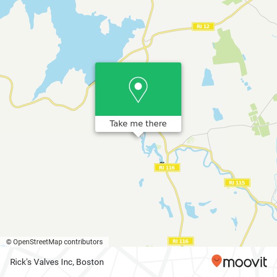 Rick's Valves Inc map