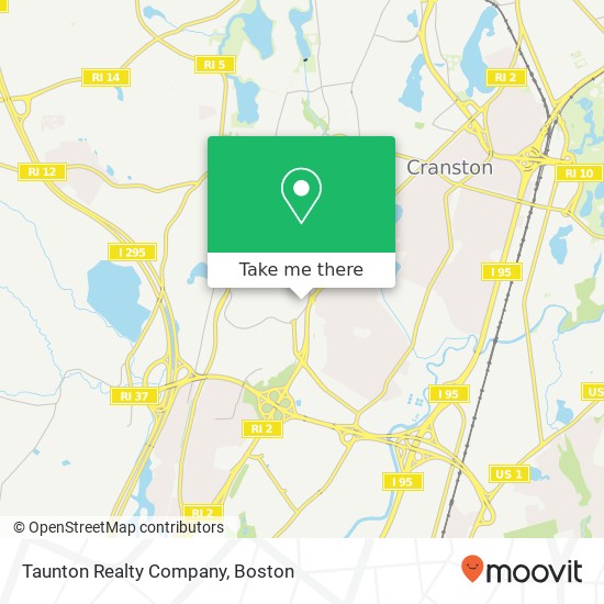 Taunton Realty Company map