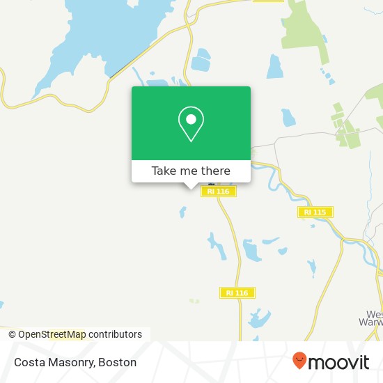 Mapa de Costa Masonry