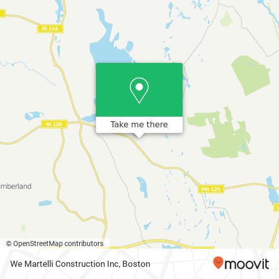 We Martelli Construction Inc map