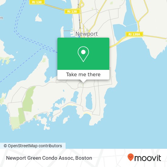 Newport Green Condo Assoc map