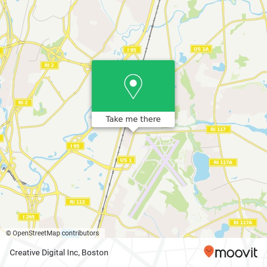 Creative Digital Inc map