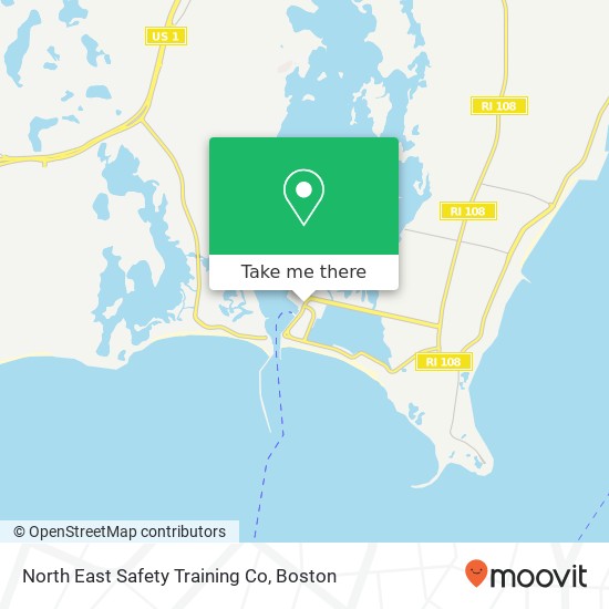 North East Safety Training Co map