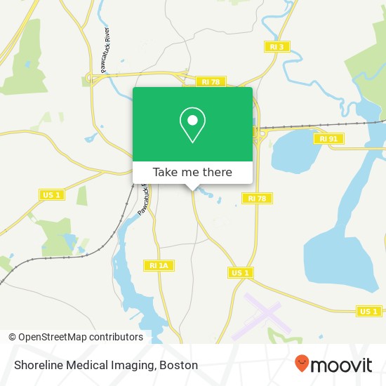 Shoreline Medical Imaging map